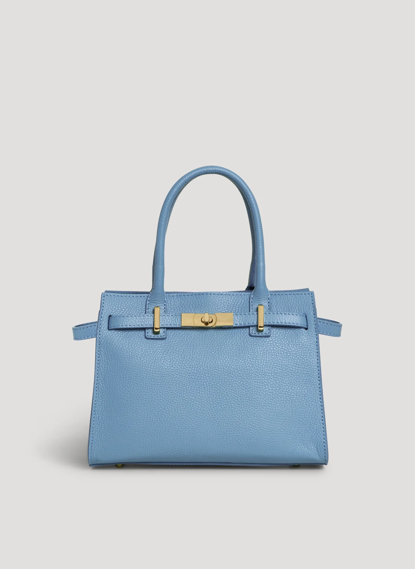 Portofino Bag in Dollaro Celeste