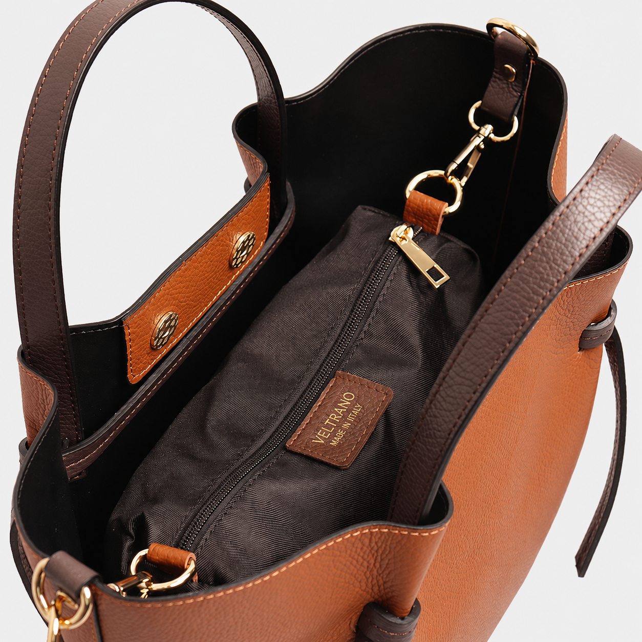 VELTRANO Matera Tote | Borsa Donna in Vera Pelle Made in Italy