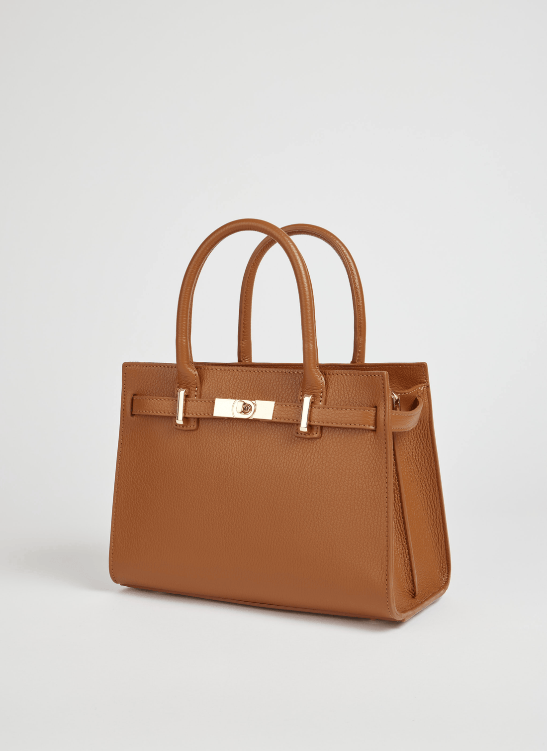 Capri Bag in Dollaro Leather Cognac