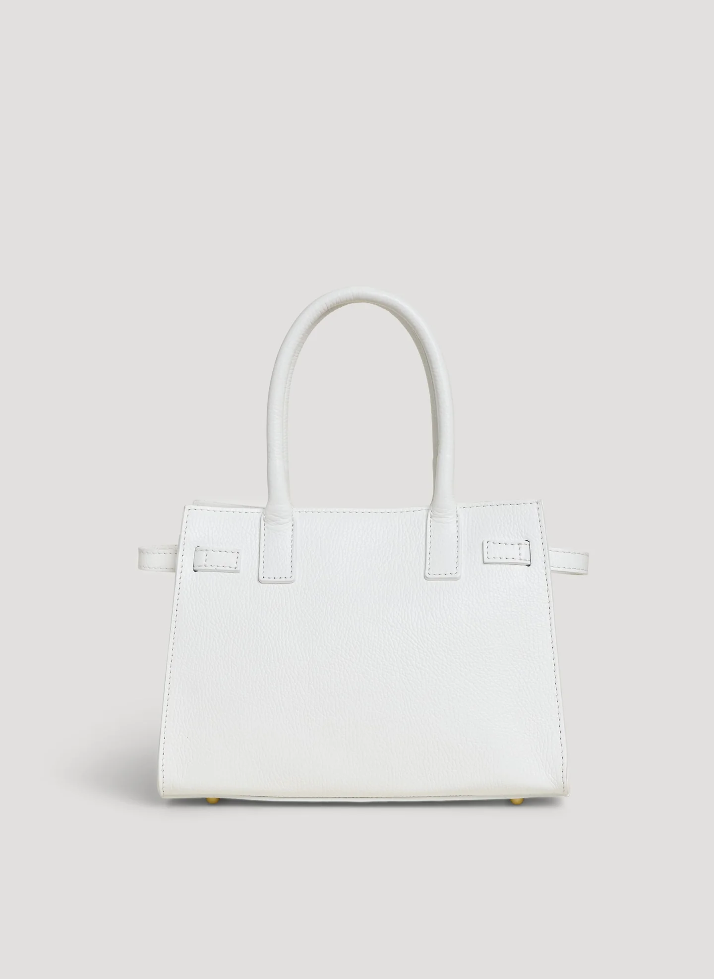 Capri Bag in Dollaro Leather White