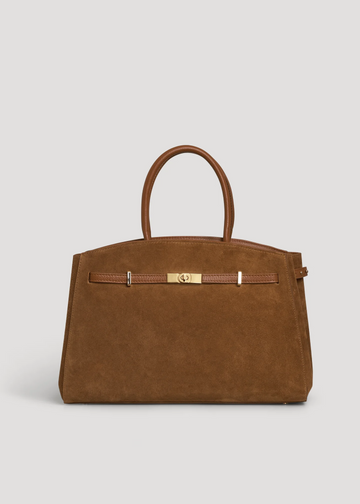 VELTRANO Garda | Borsa Donna in Pelle e Camoscio Made in Italy