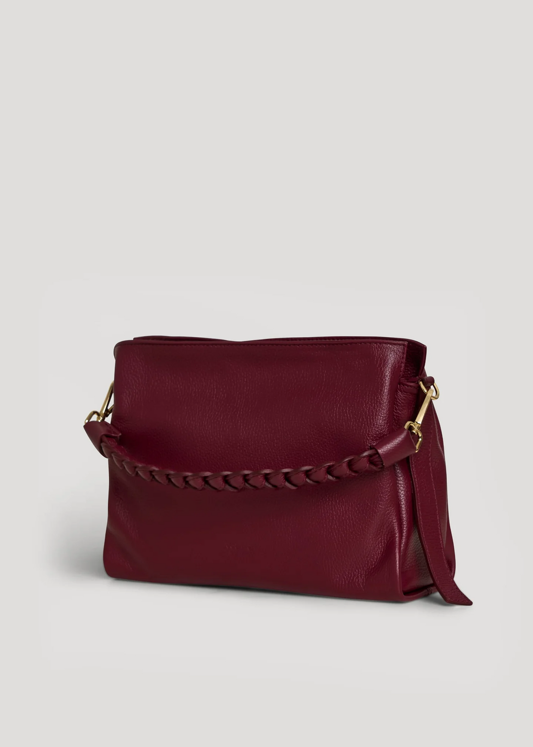 Versilia Bag in Dollaro Leather Sangre