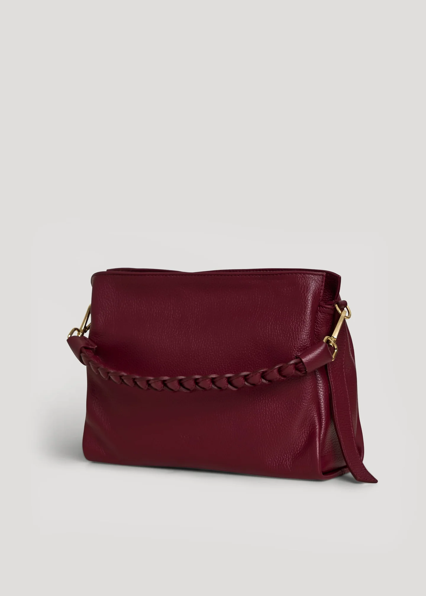 Versilia Bag in Dollaro Leather Sangre