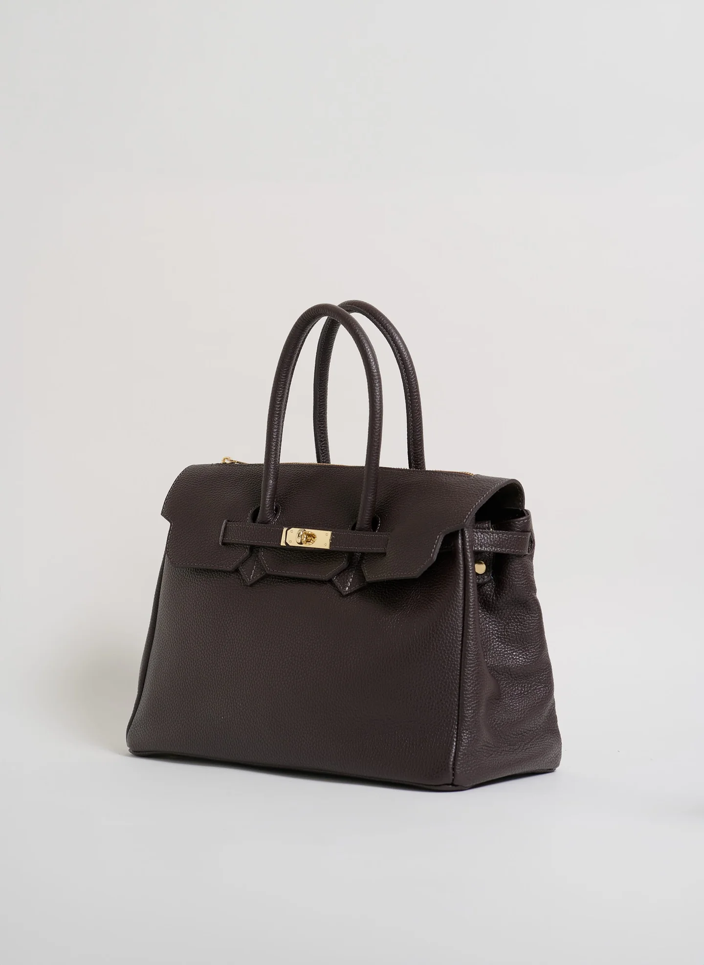 Montalcino Bag in Dollaro Leather Brown