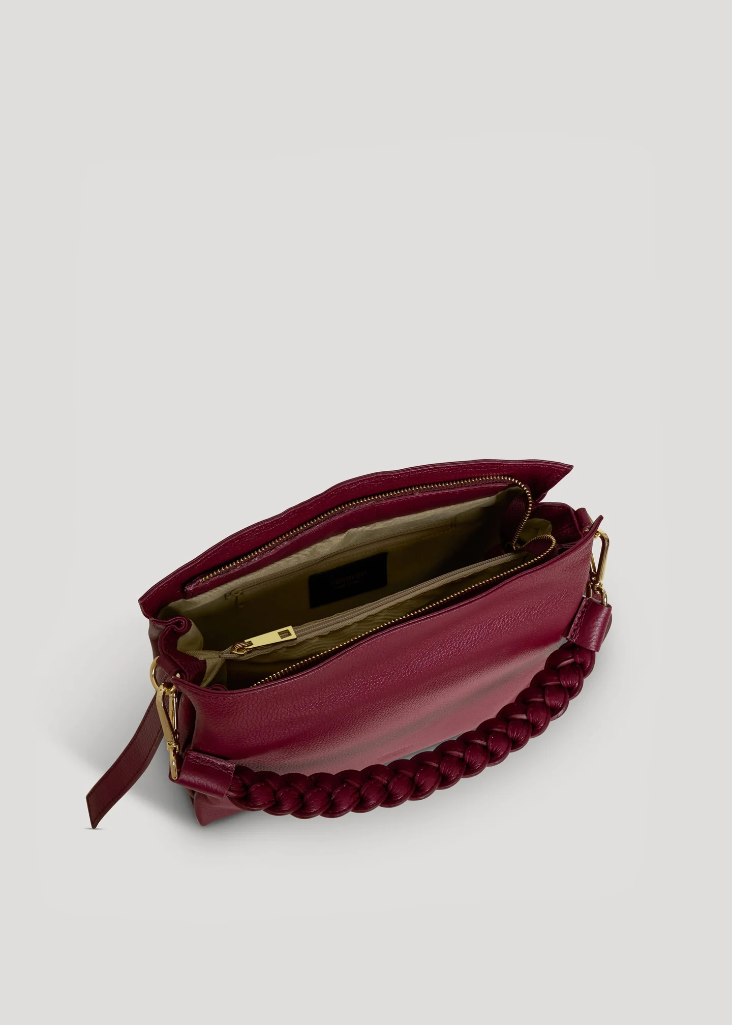 Versilia Bag in Dollaro Leather Sangre