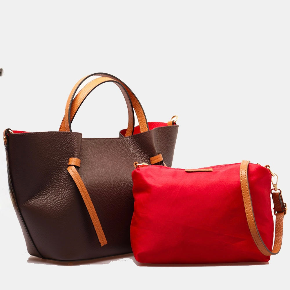VELTRANO Matera Tote | Borsa Donna in Vera Pelle Made in Italy
