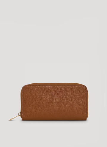 Rodri Cognac Dollar Leather Wallet
