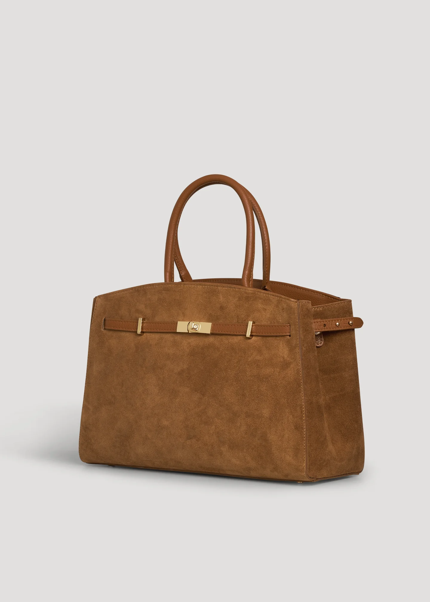 VELTRANO Garda | Borsa Donna in Pelle e Camoscio Made in Italy
