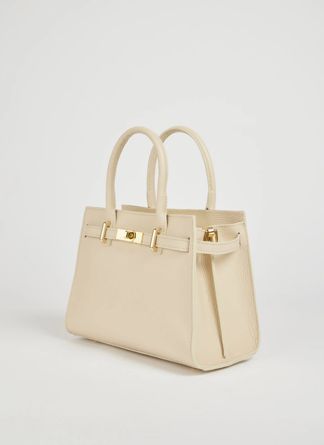Capri Bag in Dollaro Leather Beige