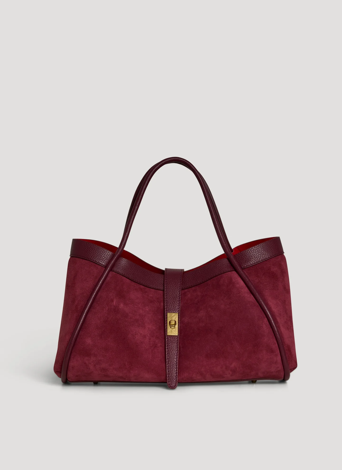 Siena bag in Sangre suede leather