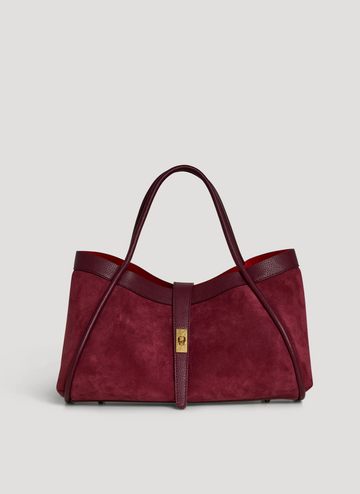 Siena bag in Sangre suede leather