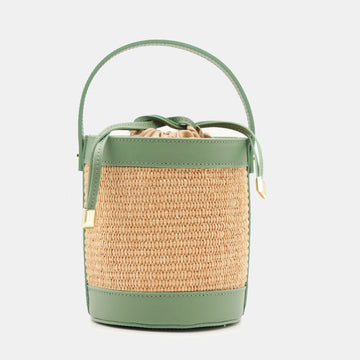 VELTRANO Pisa Raffia | Borsa Secchiello Made in Italy