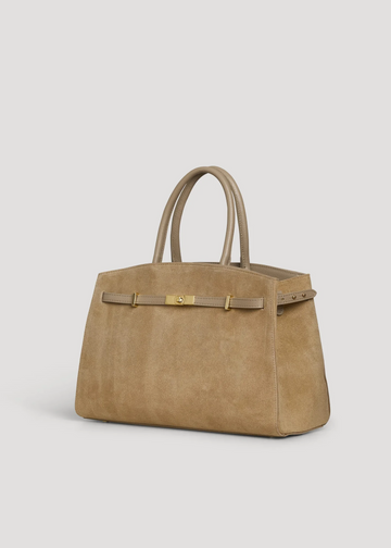VELTRANO Garda | Borsa Donna in Pelle e Camoscio Made in Italy