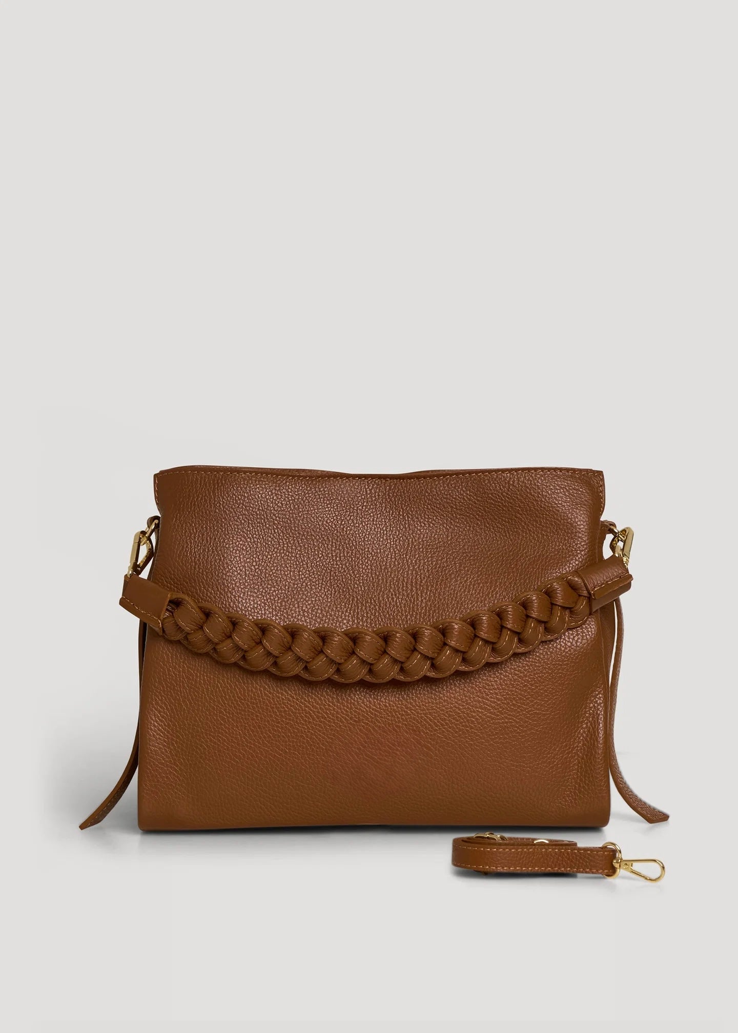 Versilia Bag in Dollaro Leather Cognac