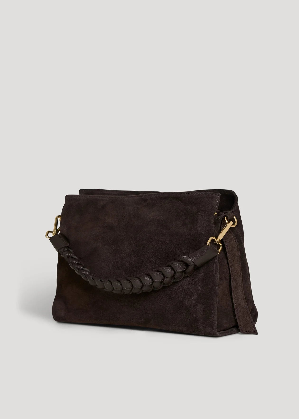 Versilia bag in brown suede leather