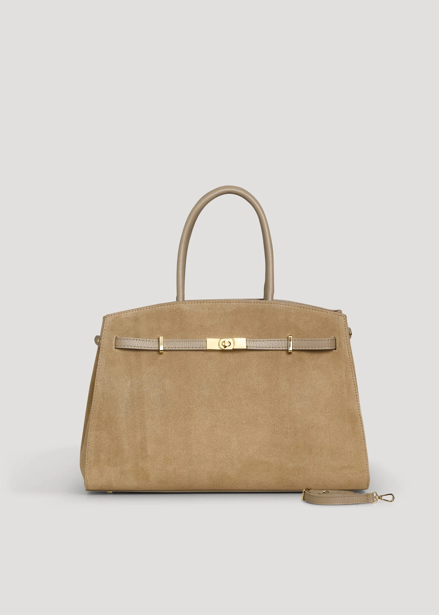 VELTRANO Garda | Borsa Donna in Pelle e Camoscio Made in Italy