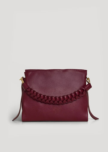 Versilia Bag in Dollaro Leather Sangre