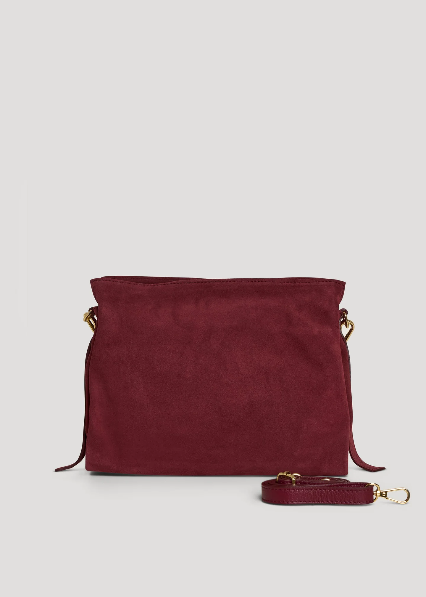 Versilia bag in Sangre suede leather