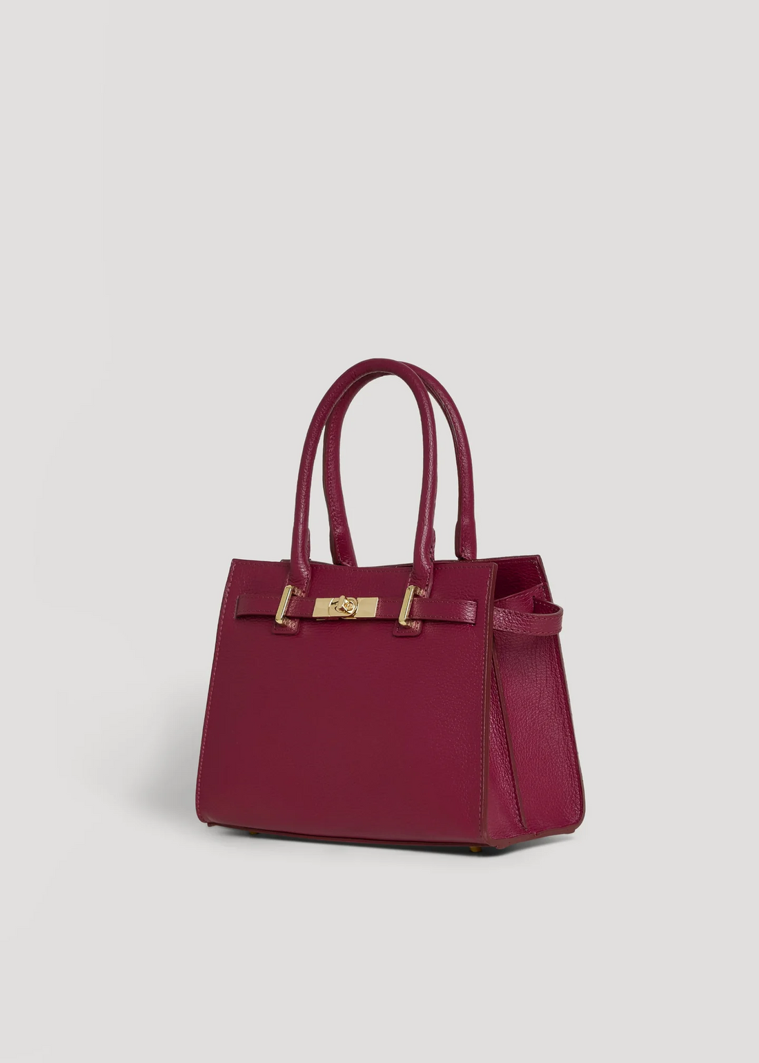 Capri Bag in Dollaro Leather Sangre