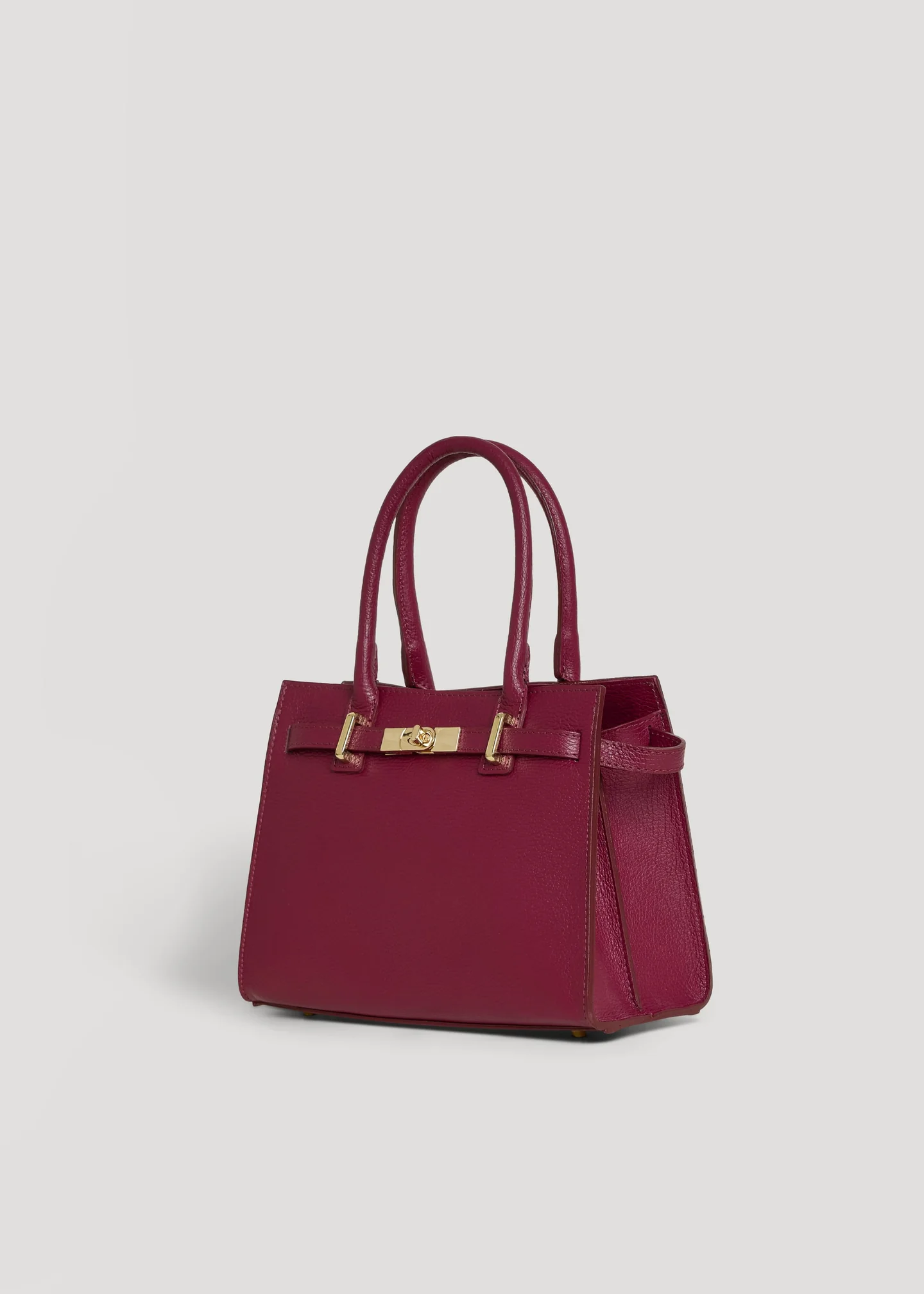 Capri Bag in Dollaro Leather Sangre