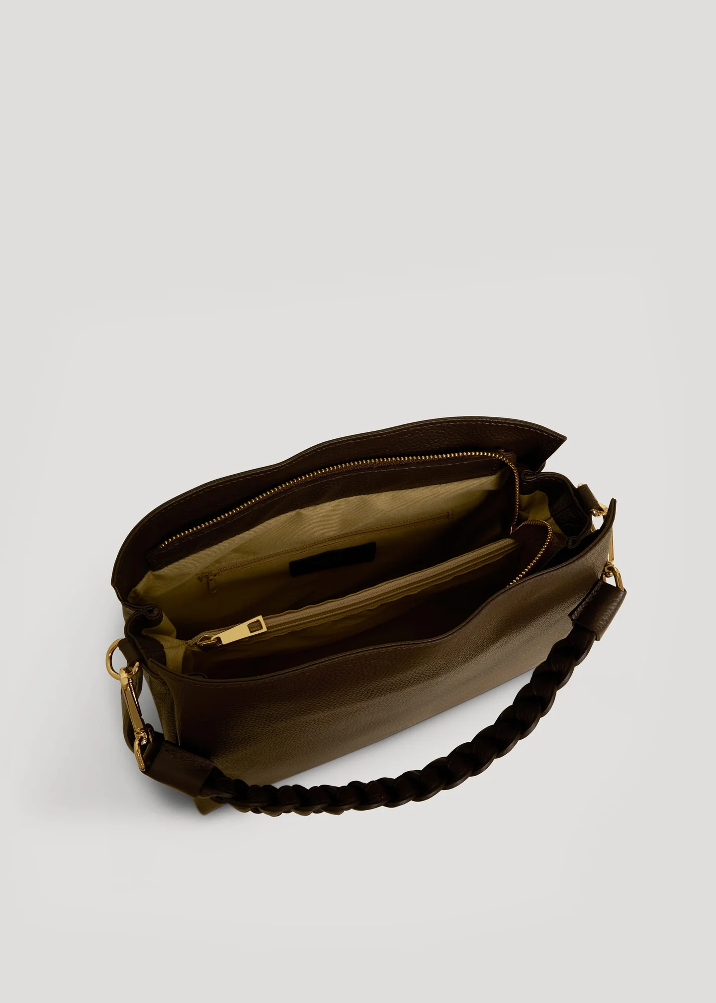 Versilia Bag in Dollaro Leather Brown