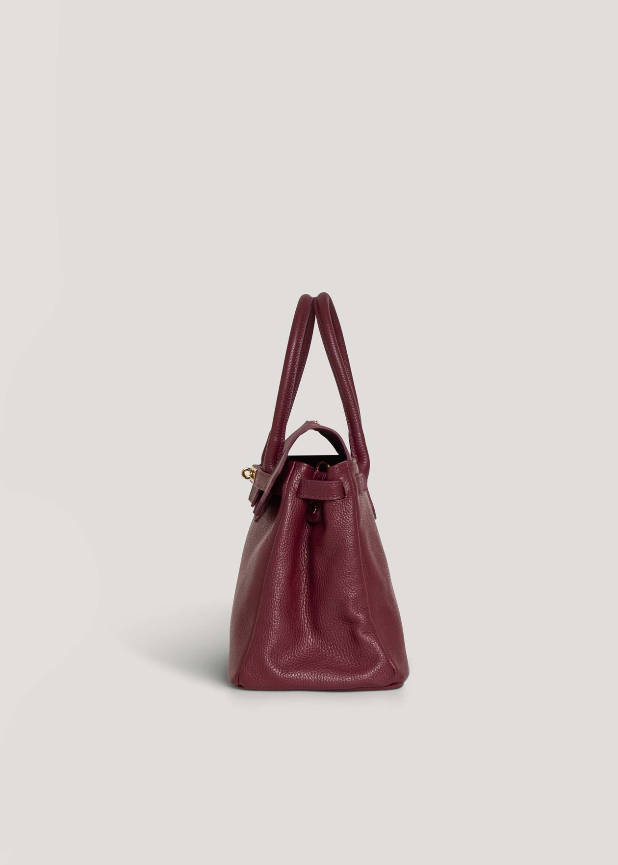 Montalcino Bag in Dollaro Leather Sangre