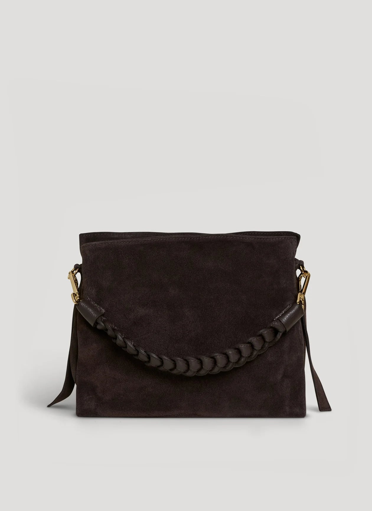 Versilia bag in brown suede leather