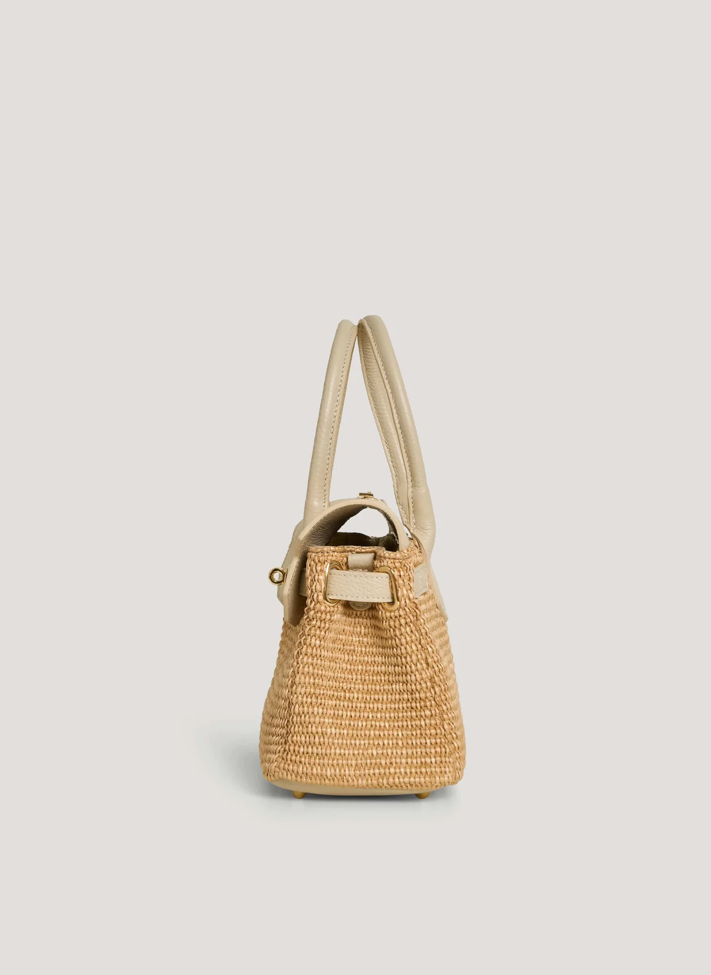 VELTRANO Montalcino Raffia | Borsa in Rafia e Pelle Made in Italy