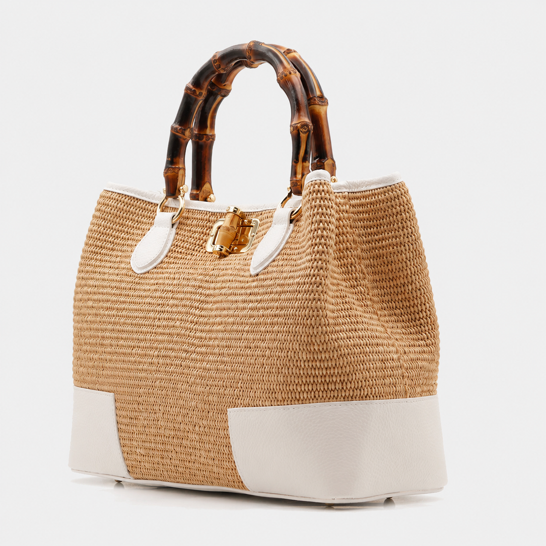 VELTRANO Cortona Raffia | Borsa Artigianale Made in Italy