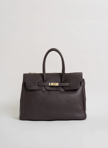 Montalcino Bag in Dollaro Leather Brown