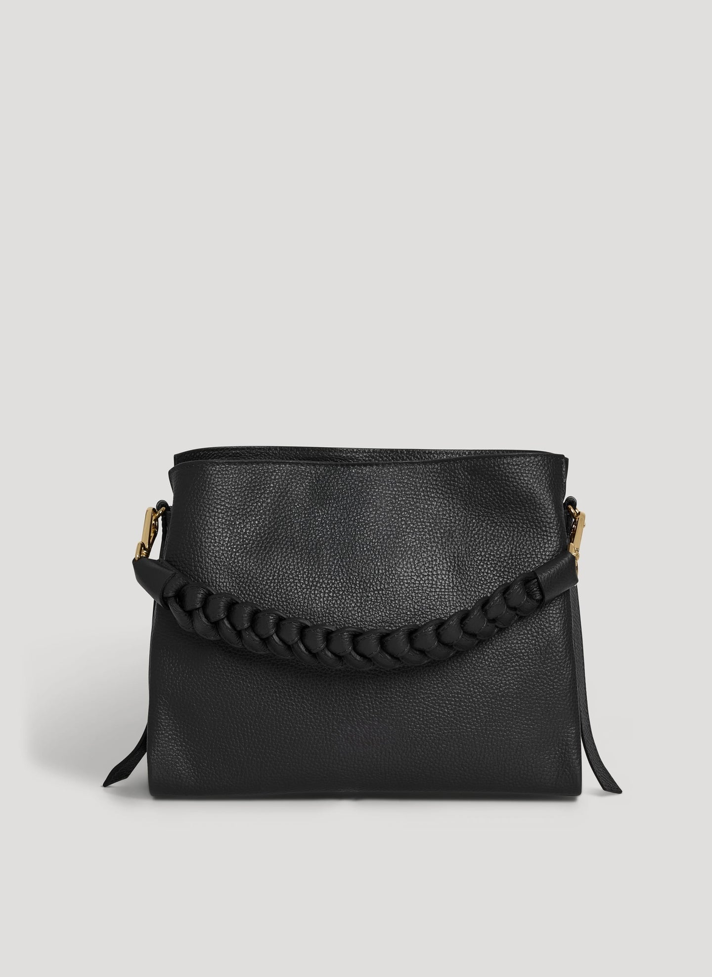 Versilia Bag in Dollaro Leather Black