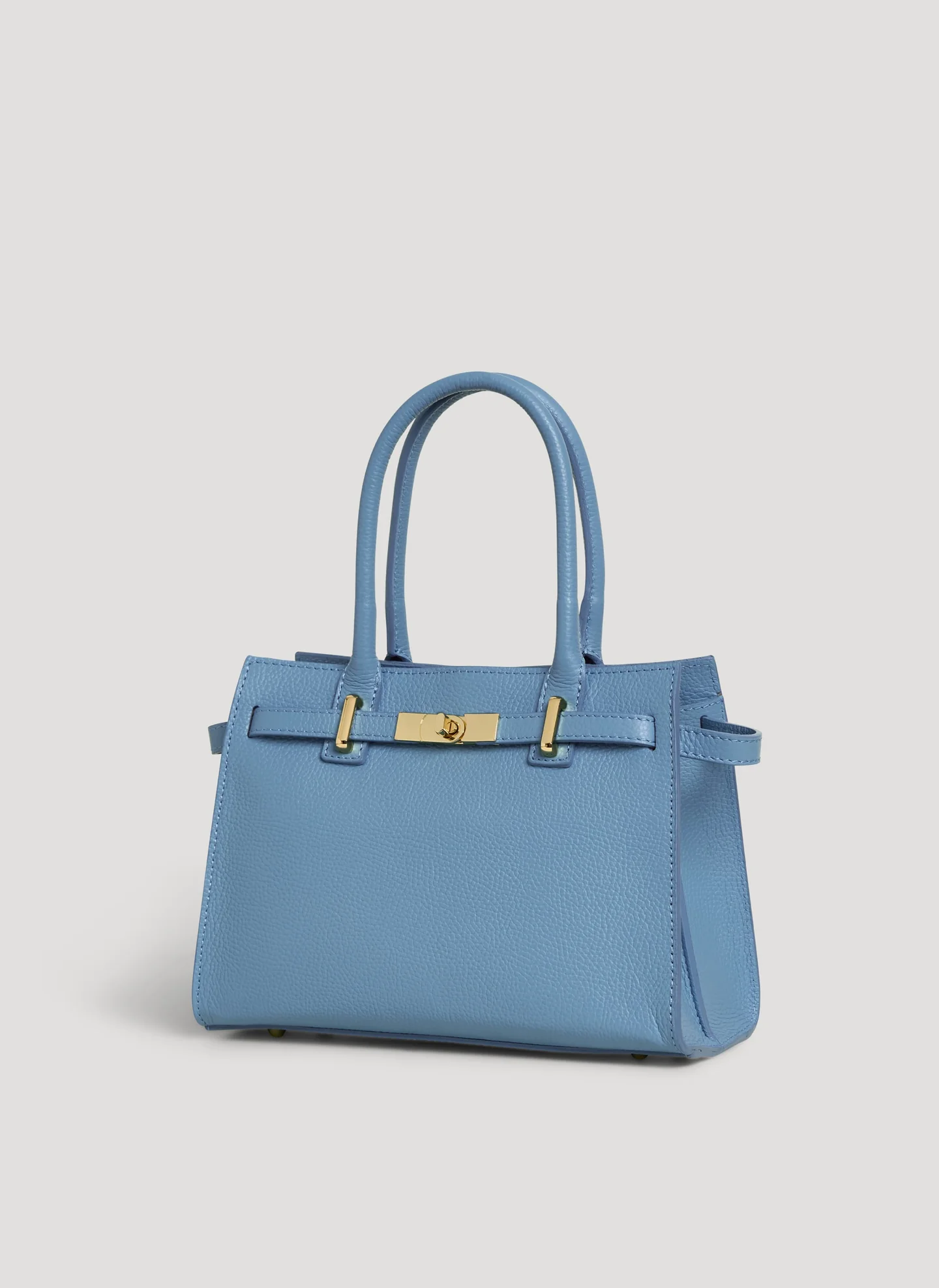 Portofino Bag in Dollaro Celeste