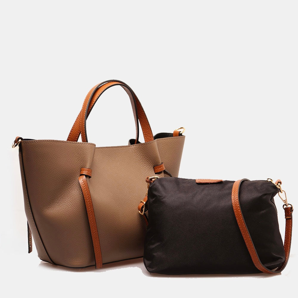 VELTRANO Matera Tote | Borsa Donna in Vera Pelle Made in Italy