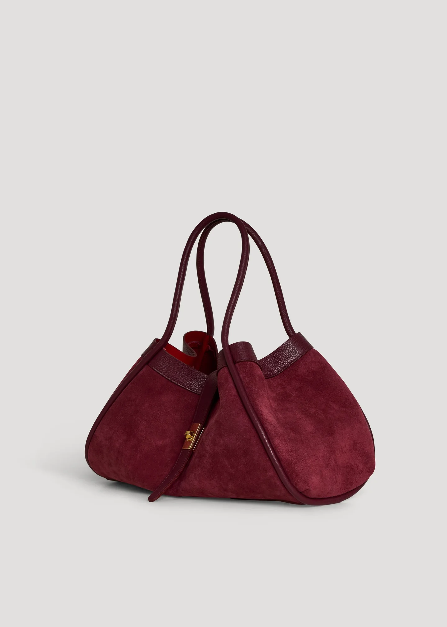 Siena bag in Sangre suede leather