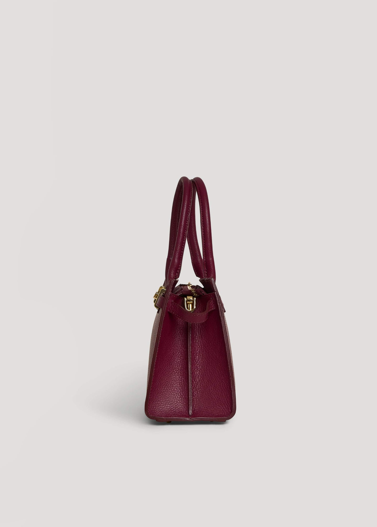 Capri Bag in Dollaro Leather Sangre