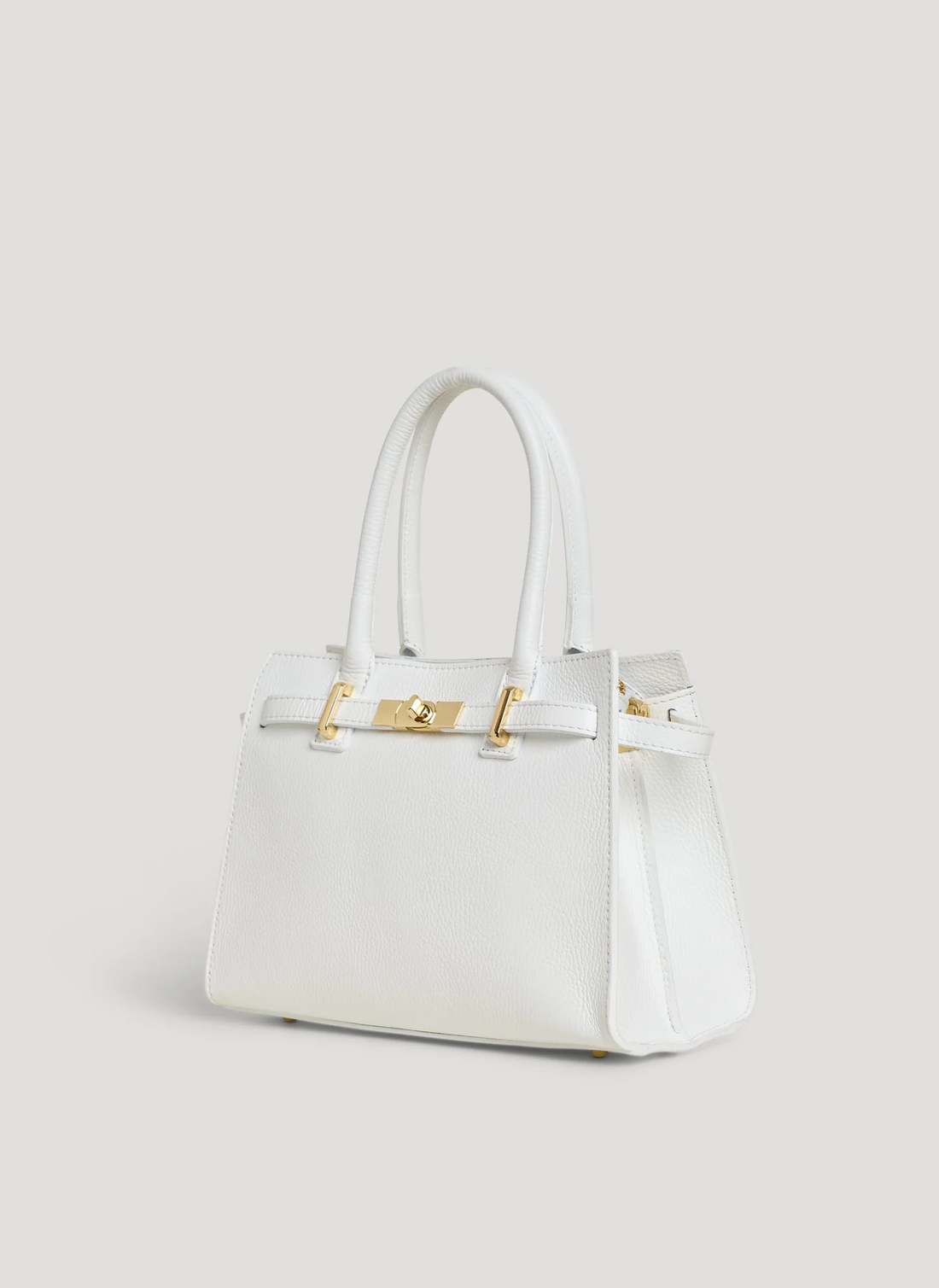 Capri Bag in Dollaro Leather White