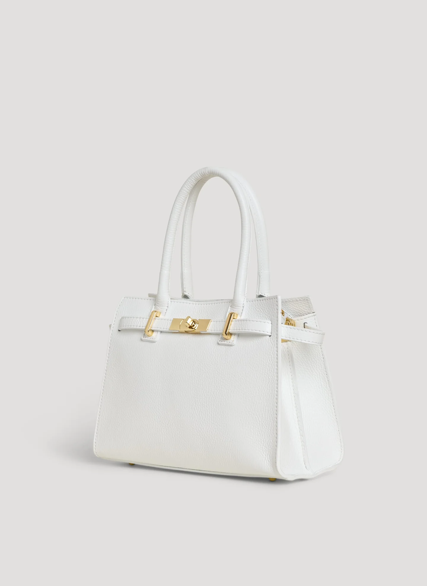 Capri Bag in Dollaro Leather White