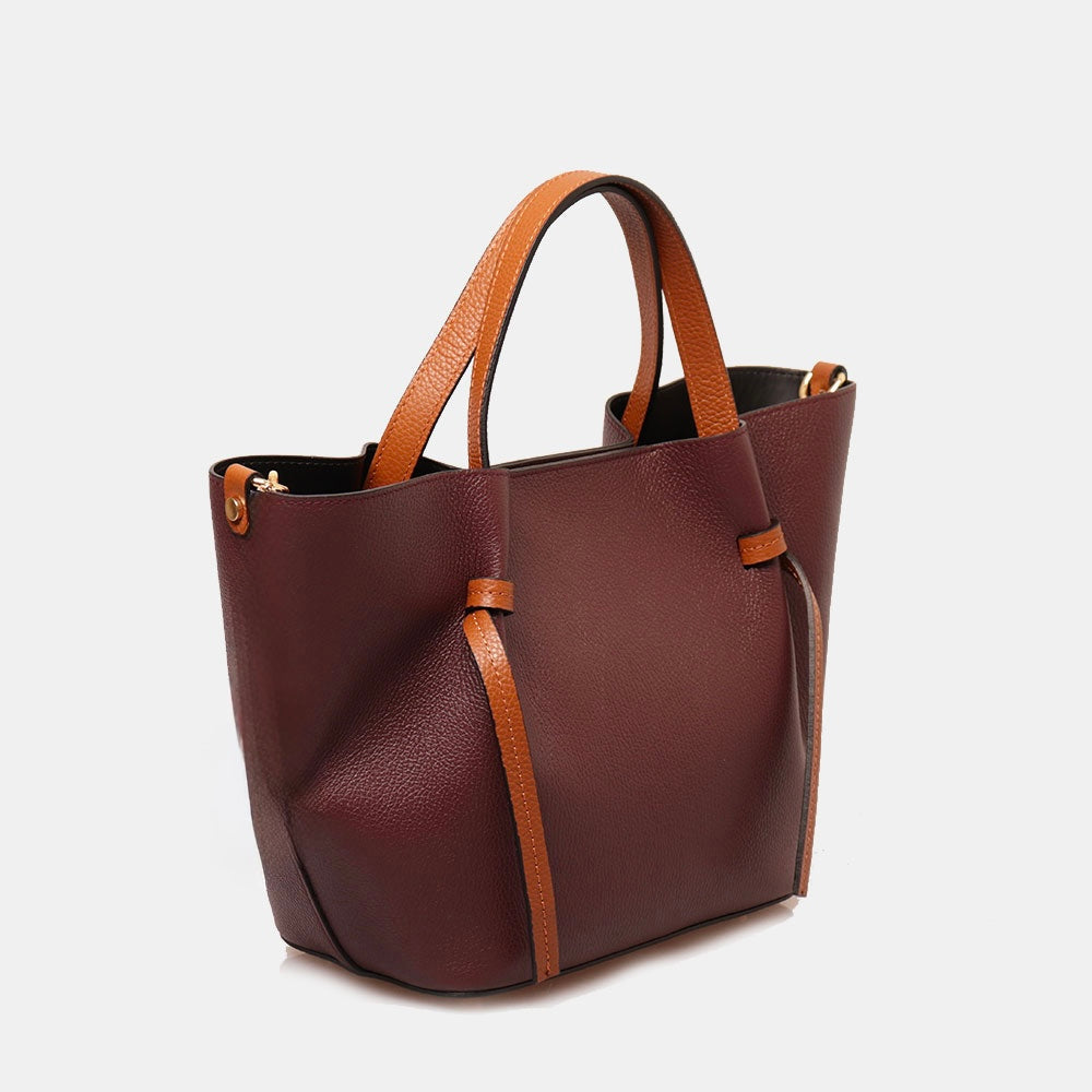VELTRANO Matera Tote | Borsa Donna in Vera Pelle Made in Italy
