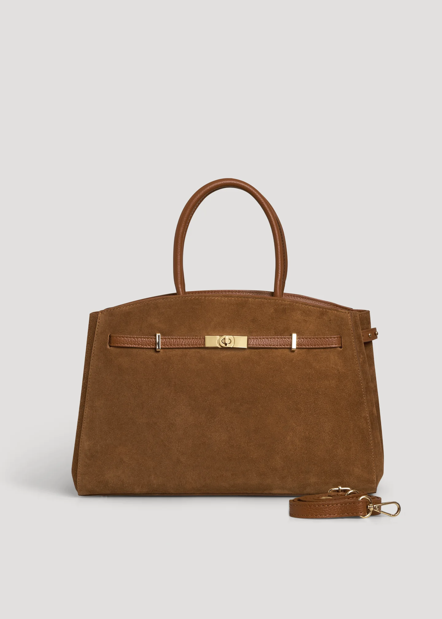 VELTRANO Garda | Borsa Donna in Pelle e Camoscio Made in Italy
