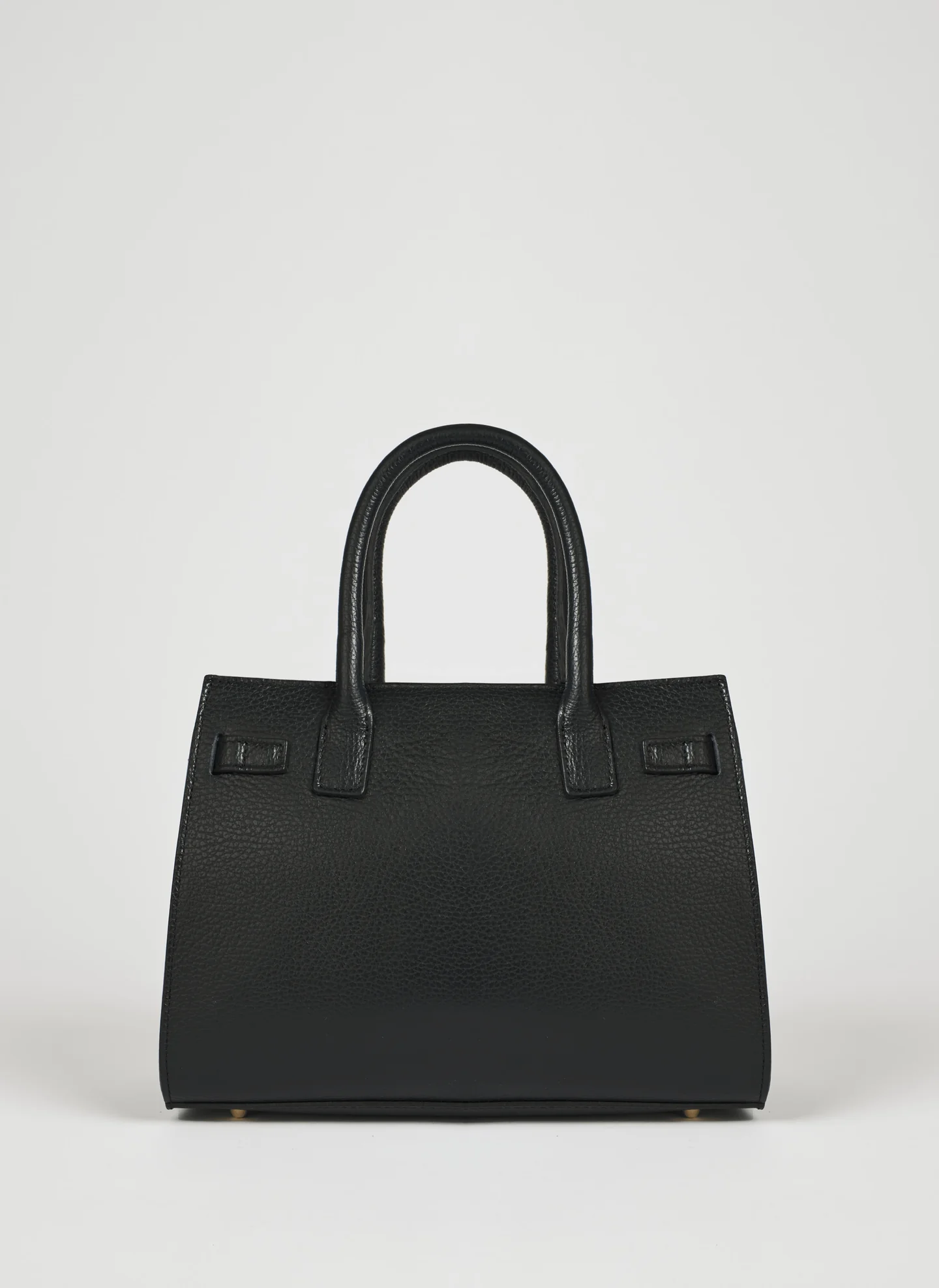 Capri Bag in Dollaro Leather Black