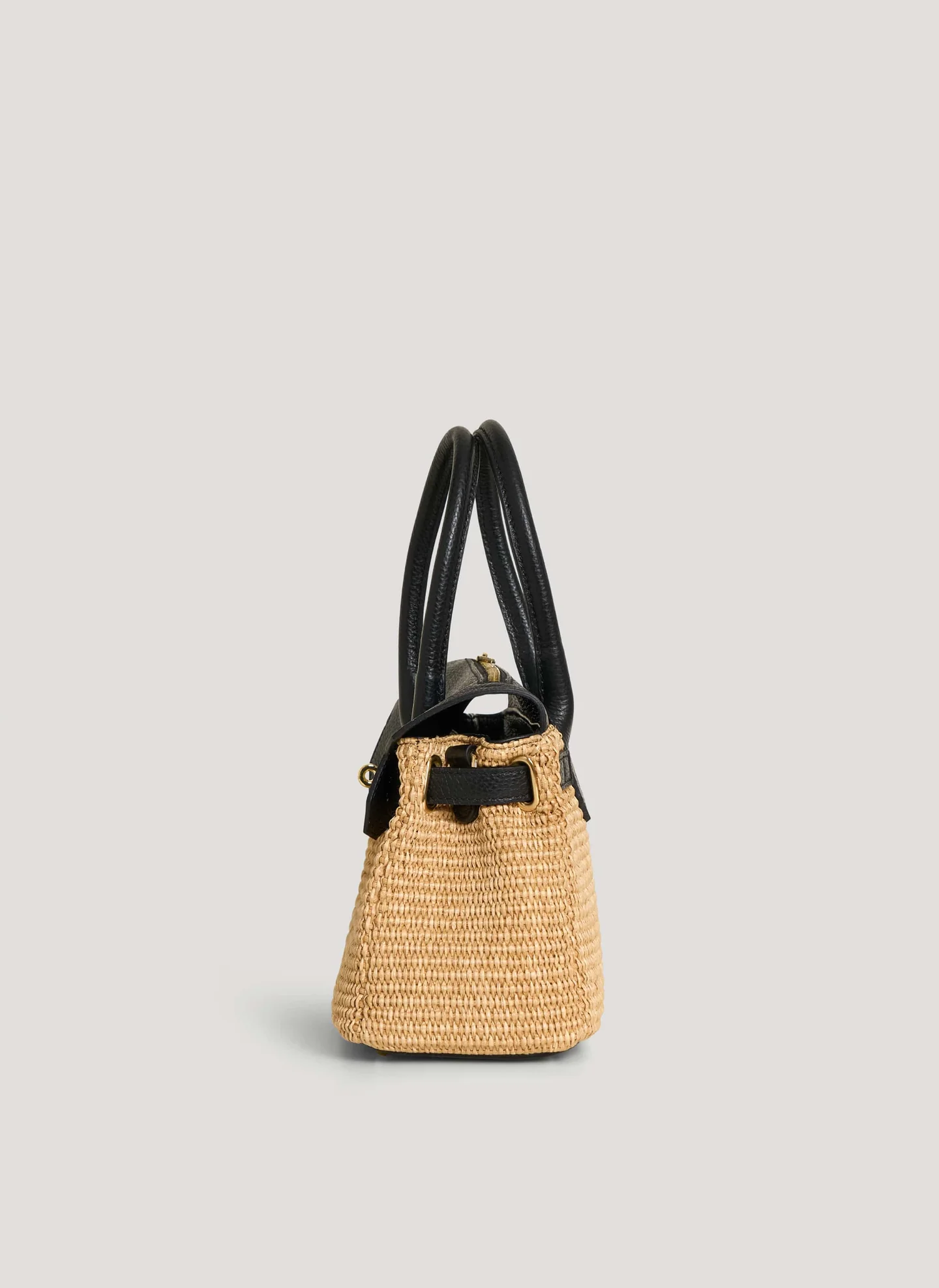 VELTRANO Montalcino Raffia | Borsa in Rafia e Pelle Made in Italy