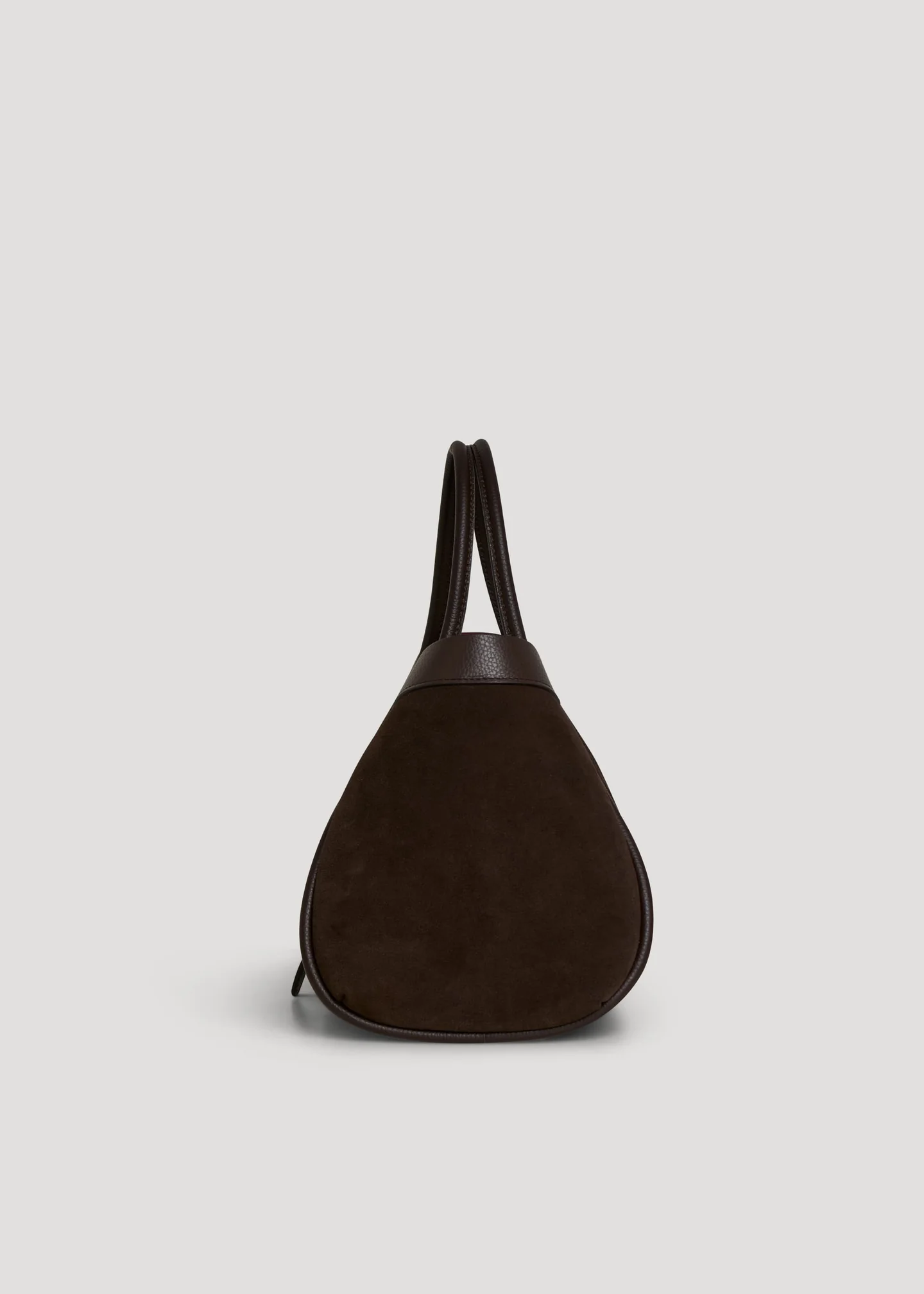 Siena bag in brown suede leather