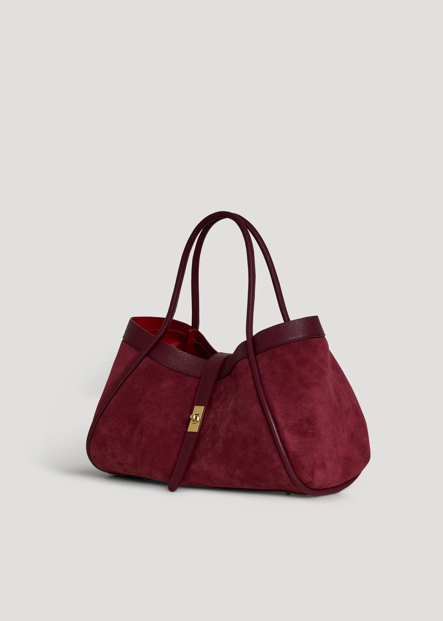 Siena bag in Sangre suede leather