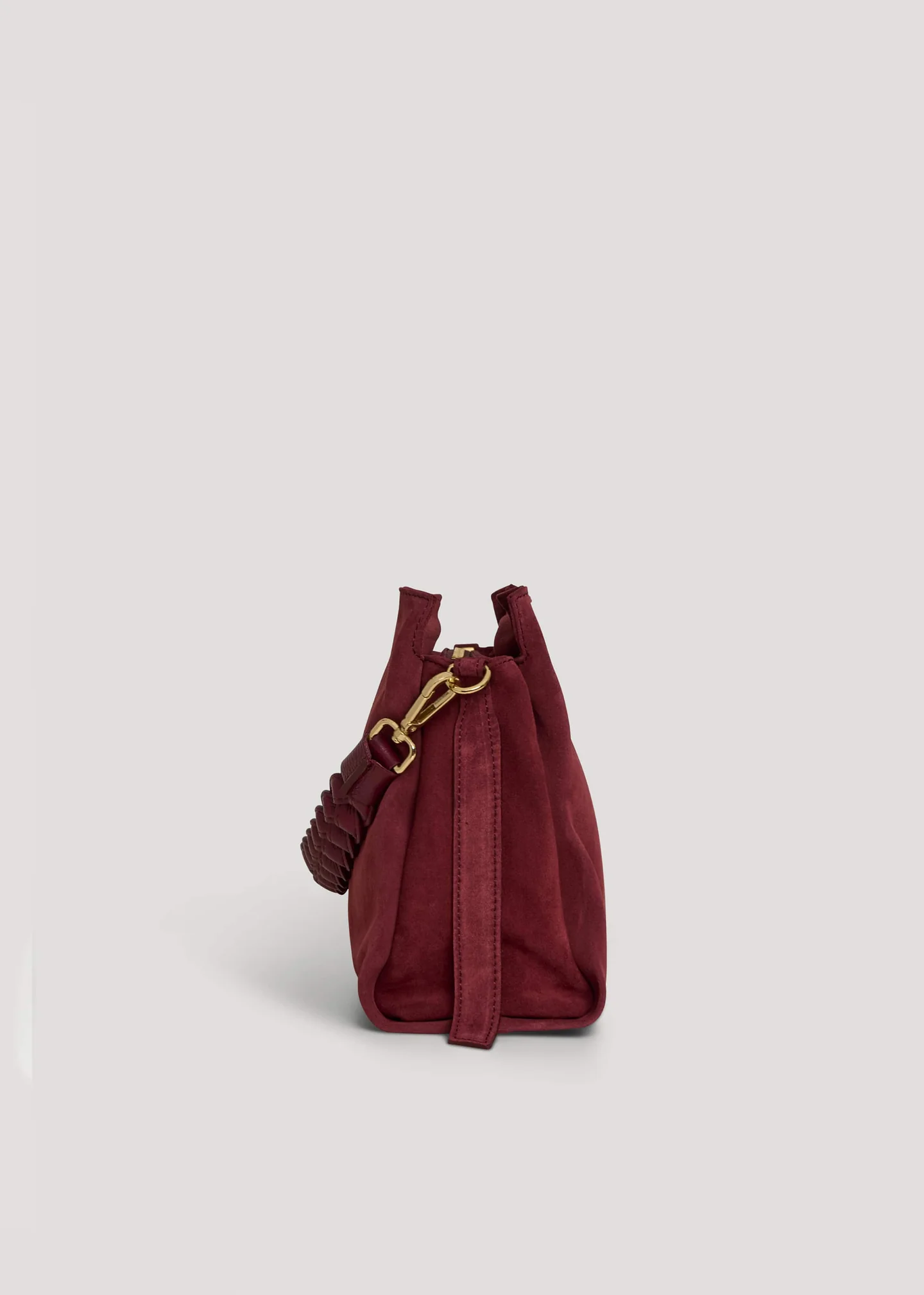 Versilia bag in Sangre suede leather