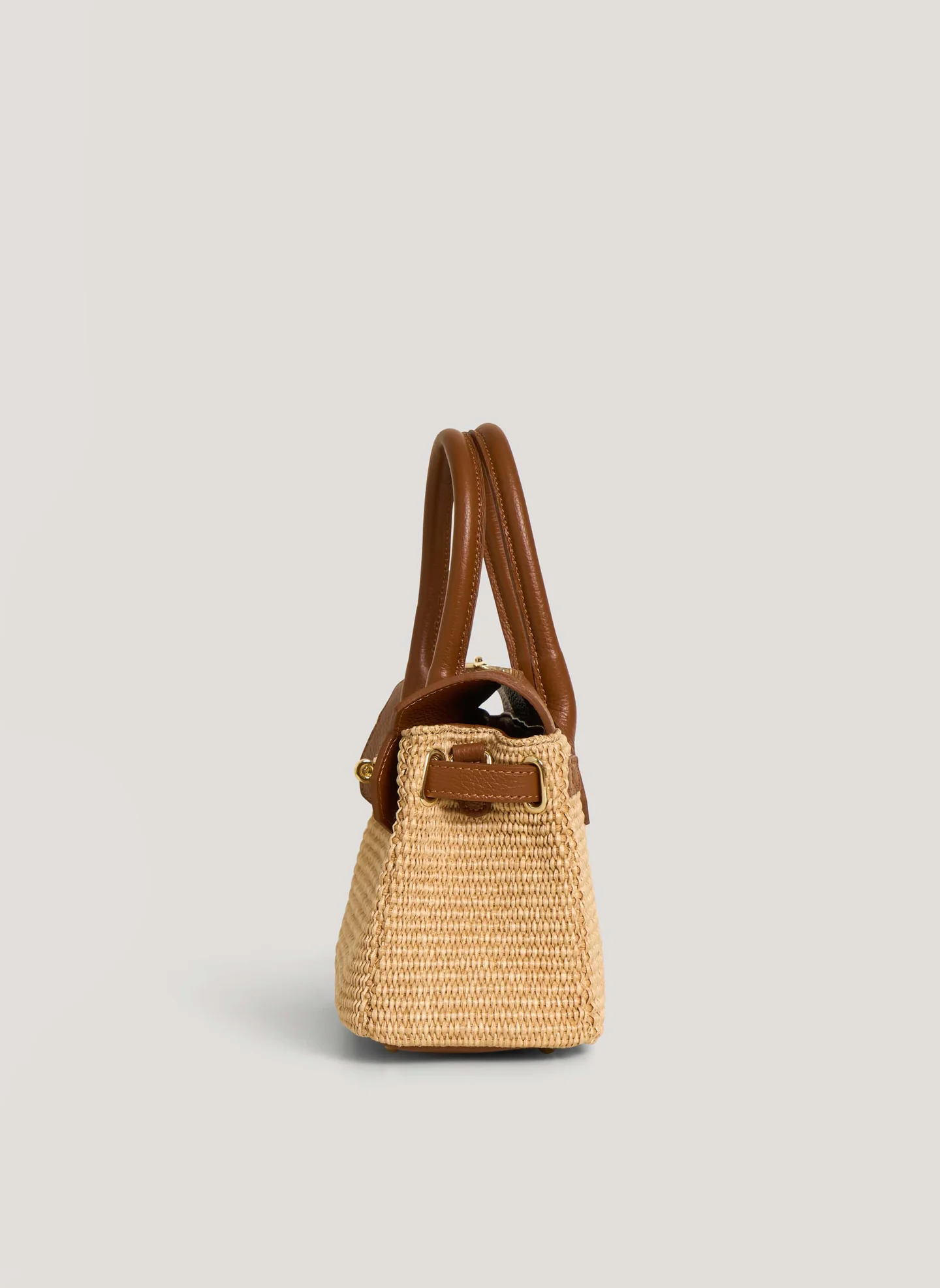 VELTRANO Montalcino Raffia | Borsa in Rafia e Pelle Made in Italy