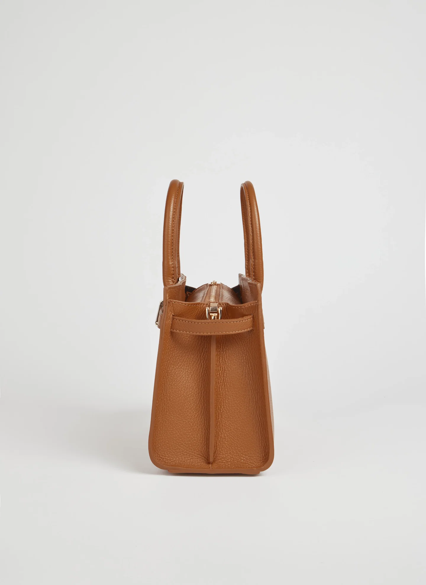 Capri Bag in Dollaro Leather Cognac