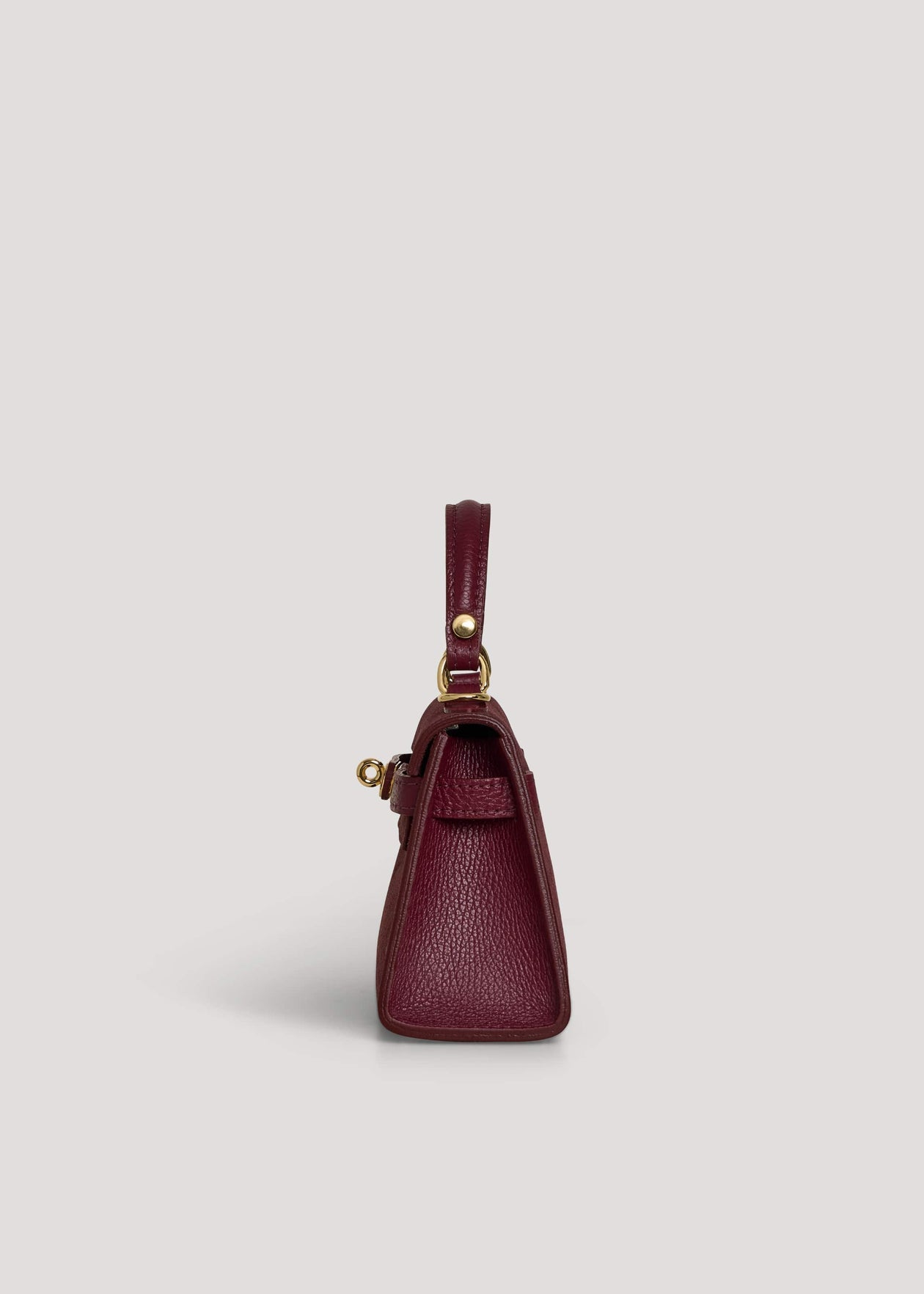 Bellagio Mini bag in Sangre suede leather