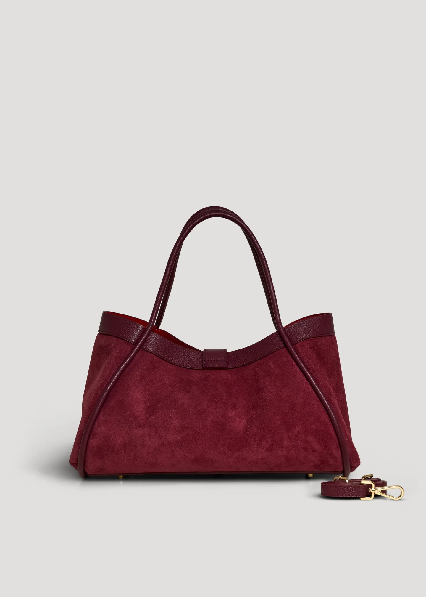 Siena bag in Sangre suede leather