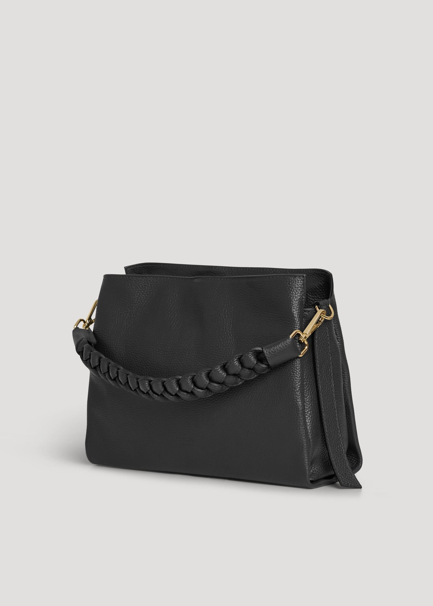 Versilia Bag in Dollaro Leather Black