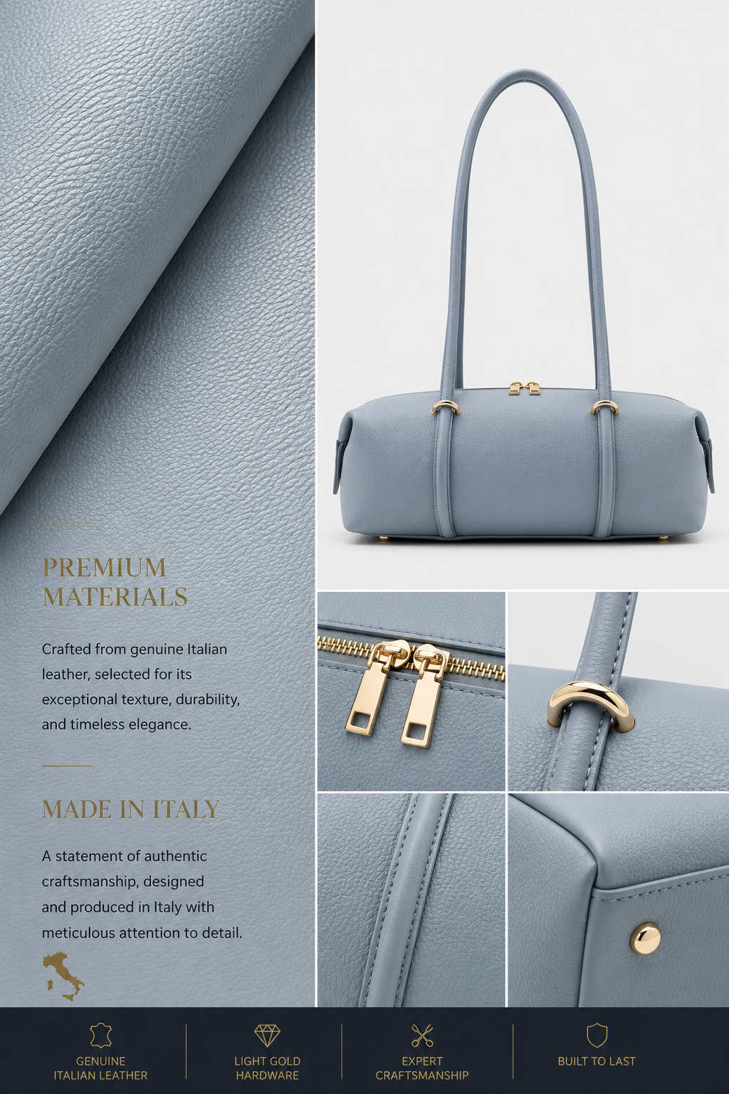 Veltrano Amalfi Tote Bag – Vera Pelle Made in Italy